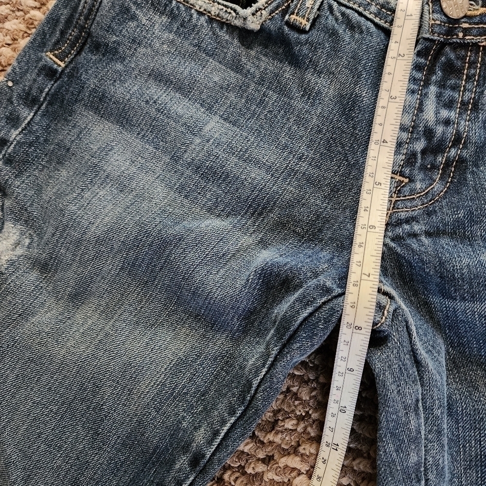 Miss Me Bootcut Jeans Embroidered Floral Pattern Size Women's 28 - Picture 6 of 7